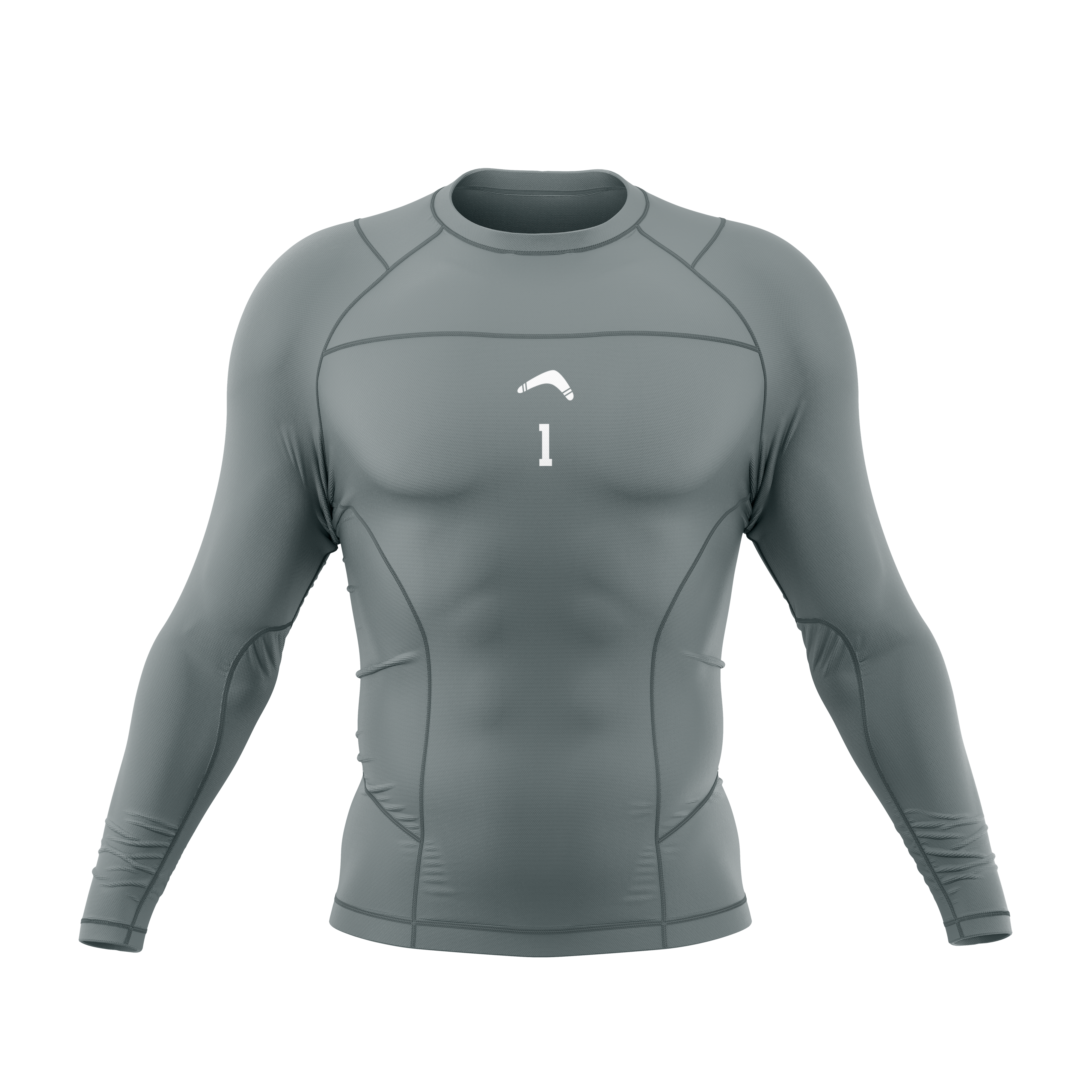 Compression Shirt Grau