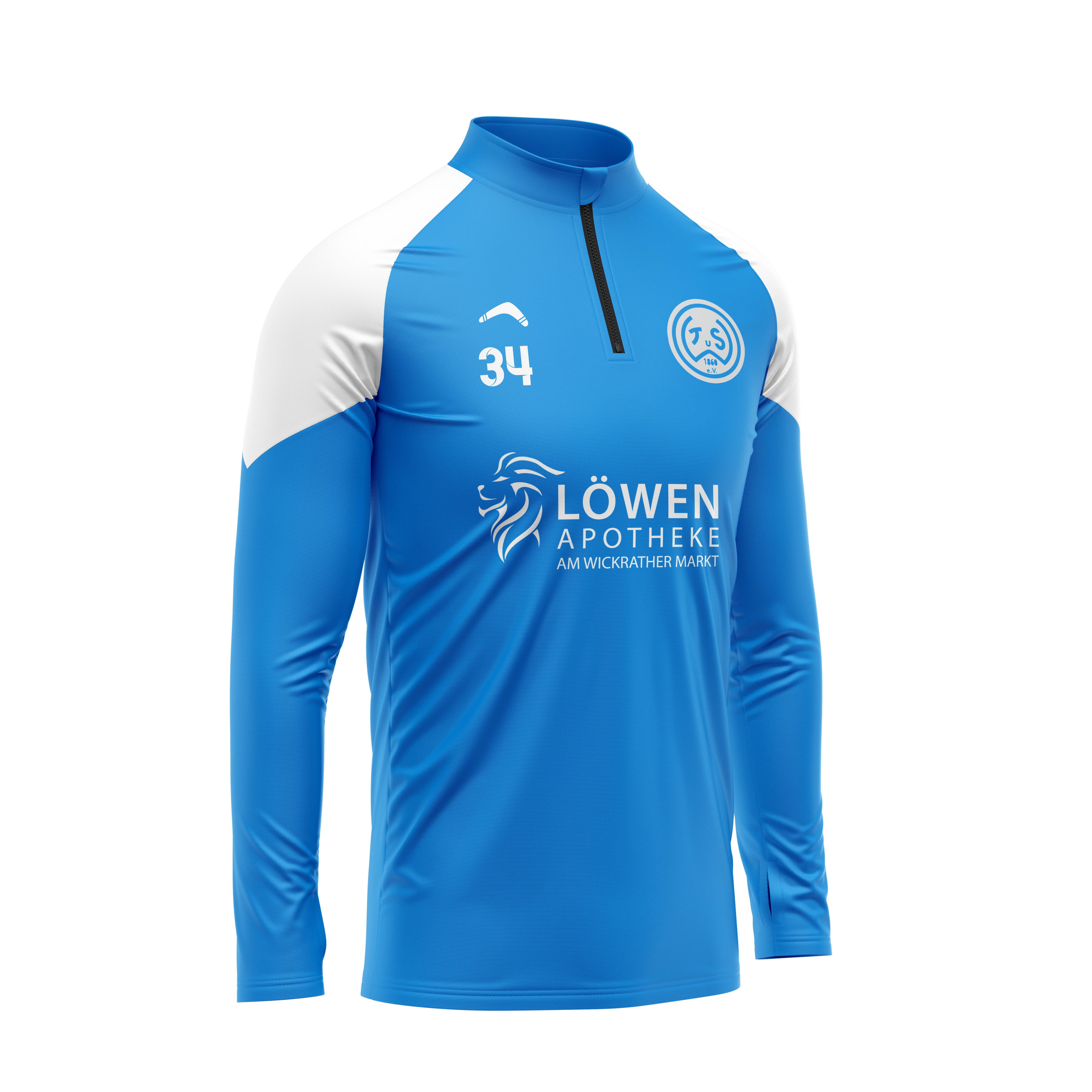 STRIKER. 1/4 - Zip Longsleeve