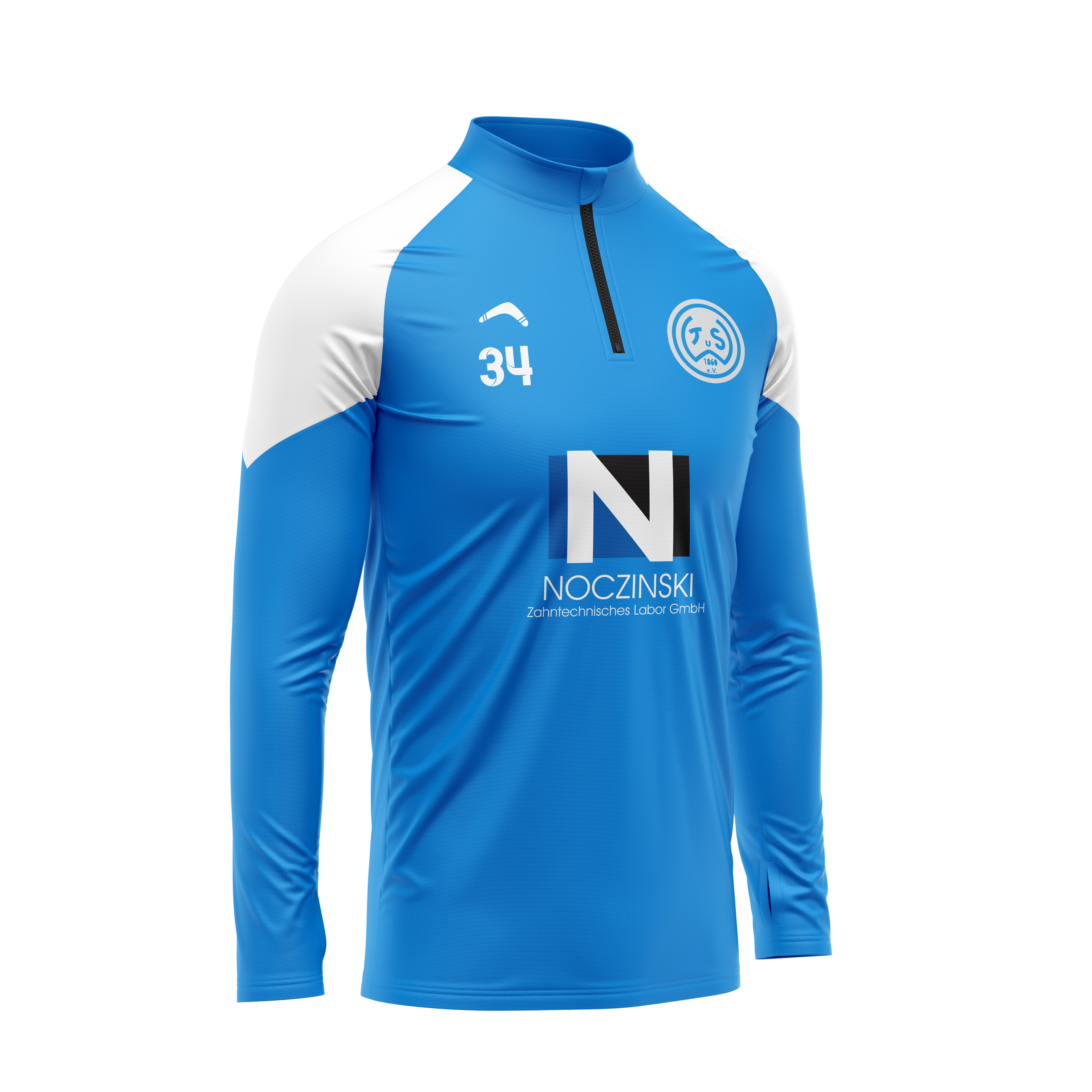 TuS Wickrath 1/4 - Zip Longsleeve (2)