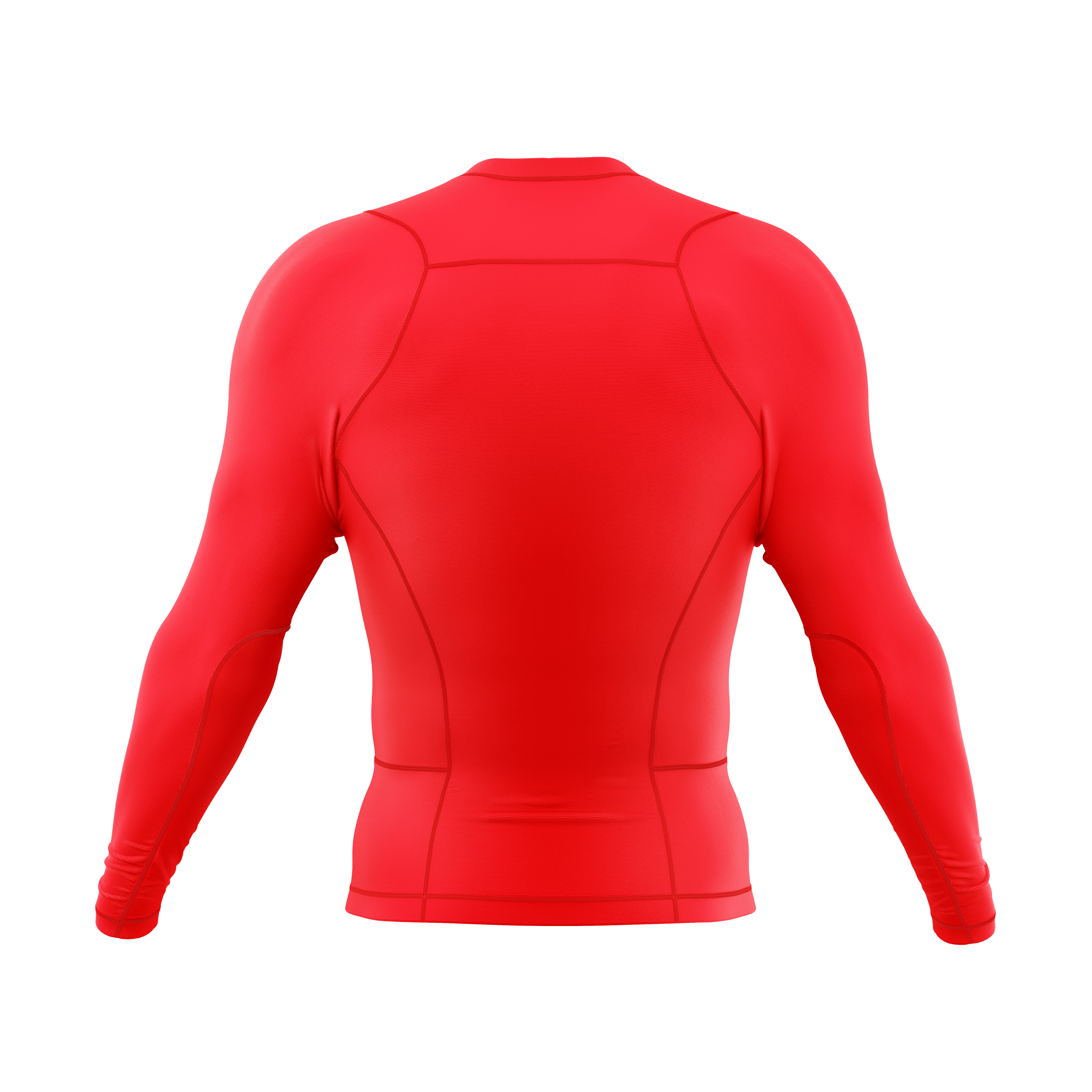 Funktions - Unterziehshirt (Langarm) (Rot)